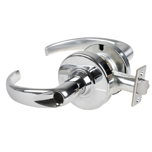 Schlage ND95CDSPA625 ND Series Vandlgard Classroom Security Less Cylinder Sparta with 13-247 Latch 10-025 Strike Bright Chrome Finish